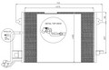 Радиатор кондиционера Audi A4 II/Passat V OE8D0260403G